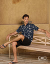 Linen Cotton Short Sleeve Shirt - EMSACS0698LCSS