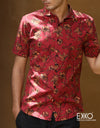Linen Cotton Short Sleeve Shirt - EMSACS0698LCSS
