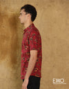 Linen Cotton Short Sleeve Shirt - EMSACS0698LCSS