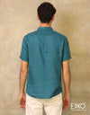 Linen Short Sleeve Shirt EMCSAL0691SSS