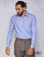 Light Blue Solid Formal Shirt MEFCS002LS012