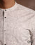 Printed Cotton Spandex Shirt (Mandarin Collar) EMCCS0677SLS100