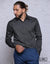 Dark Grey Dobby Formal Shirt EMFC010LSS/R092C1/C2