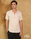 Linen Short Sleeve Shirt EMCSAL0691SSS