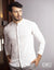 White Linen Blend Shirt EMCLR0650SLS1045