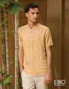 Linen Short Sleeve Shirt EMSACS0689LSS