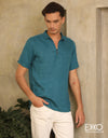 Linen Short Sleeve Shirt EMCSAL0691SSS