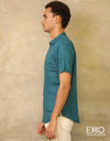 Linen Short Sleeve Shirt EMCSAL0691SSS